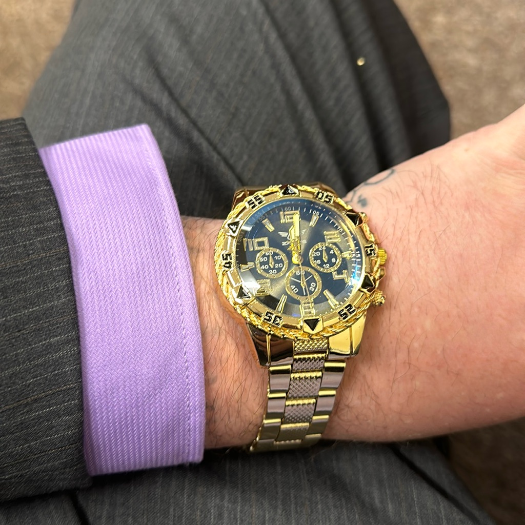 Brand New Gold Plate Watch